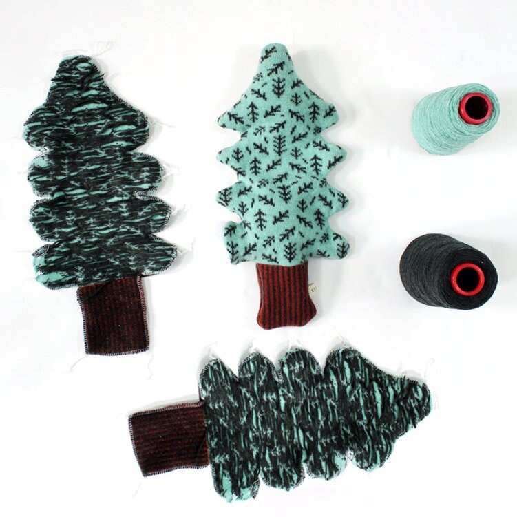 Tree knit Pillow - Lambswool