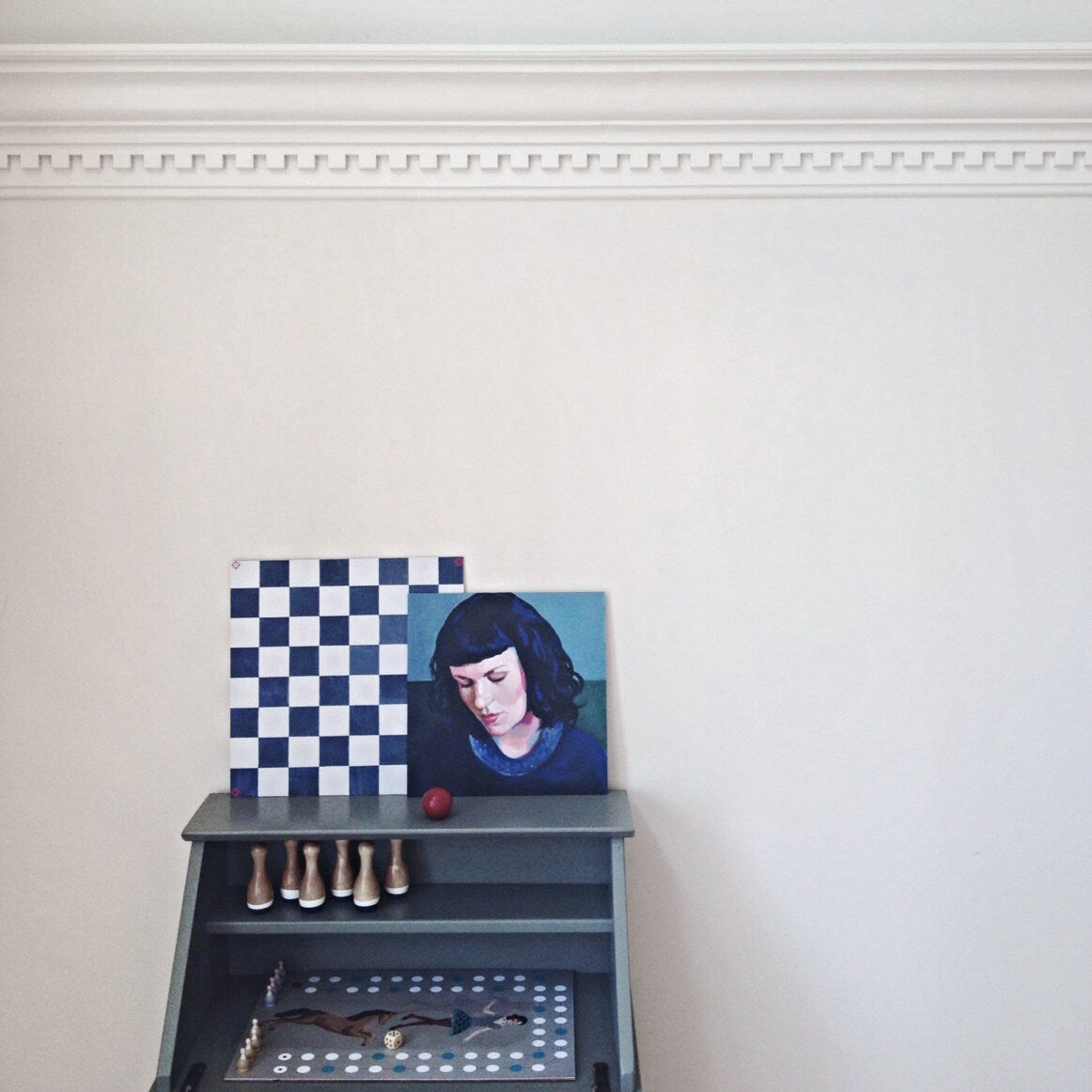 Horse Race Board Game: Handmade Wooden Board Game