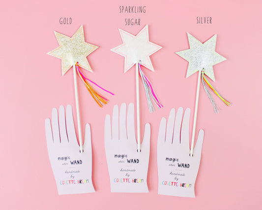 Magic Wand for Kids - Sparkly Princess Fairy Wand