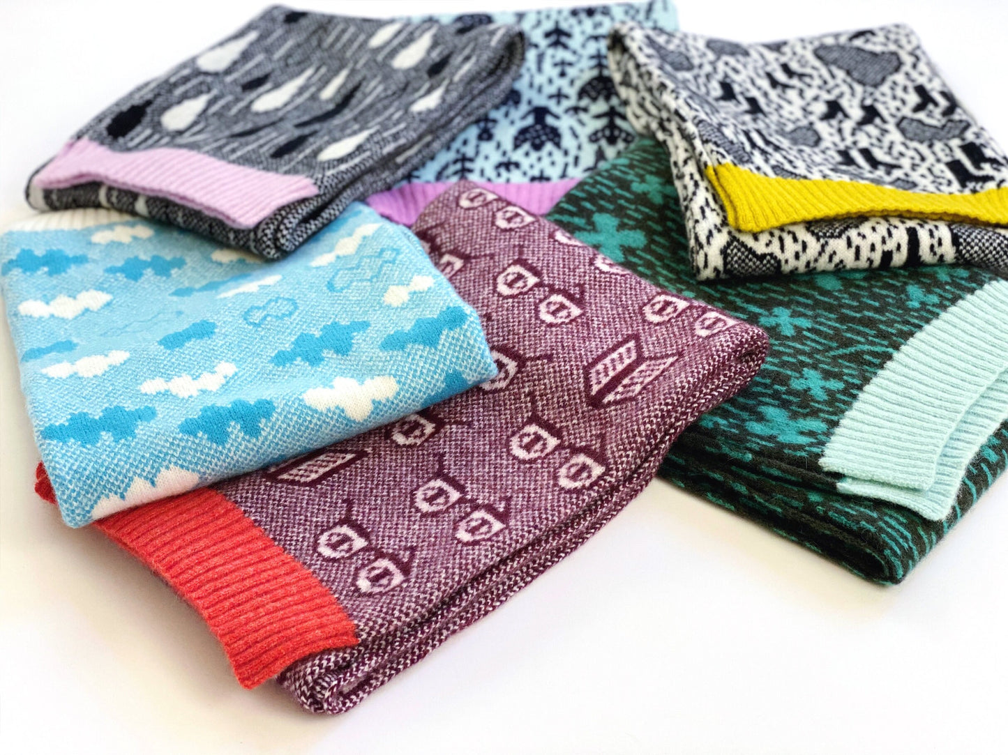 Eyeglasses knit Scarf - Lambswool