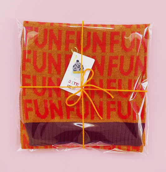 FUN knit Scarf - Lambswool