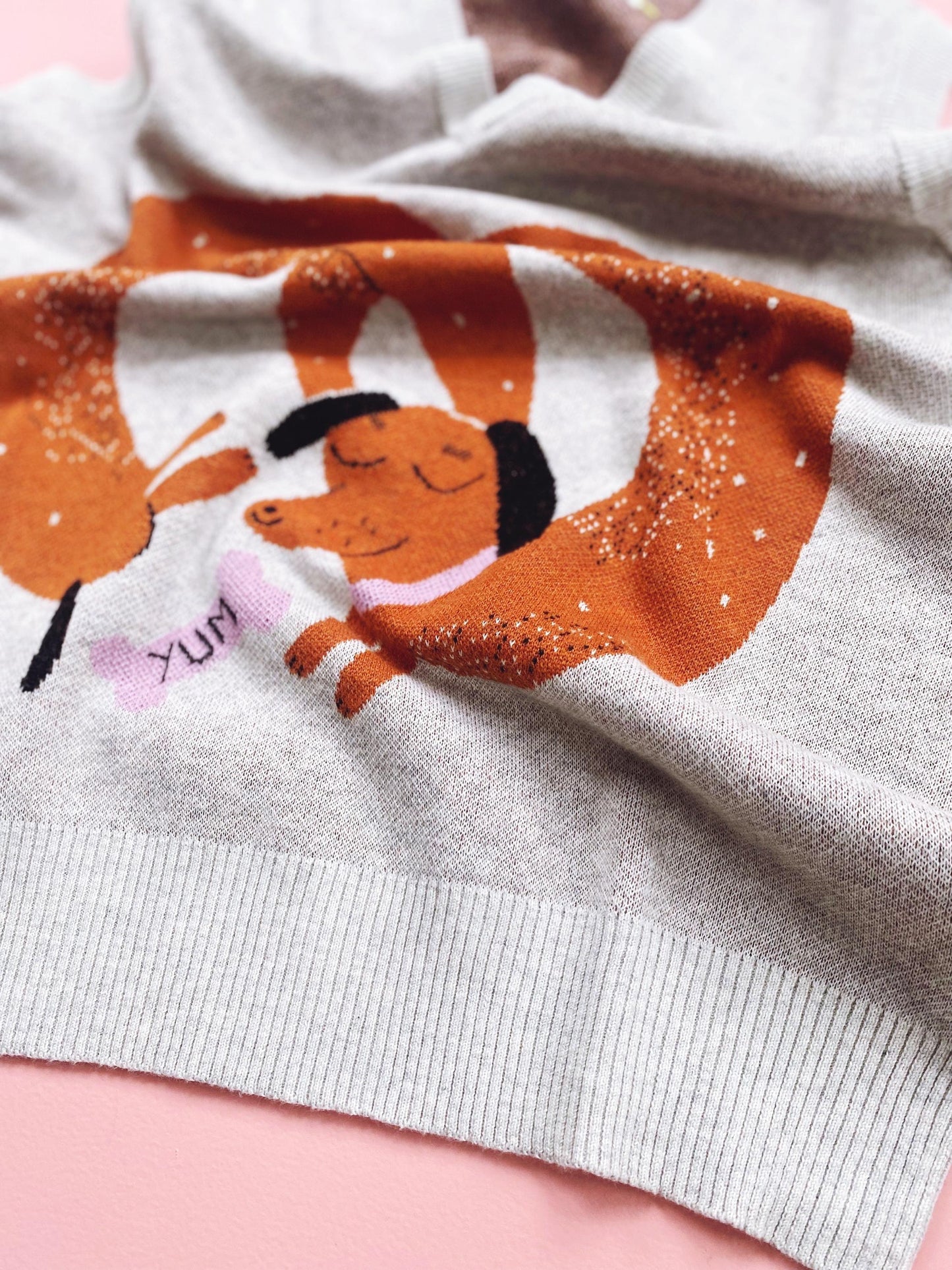 Dachshund knit Sweater Vest