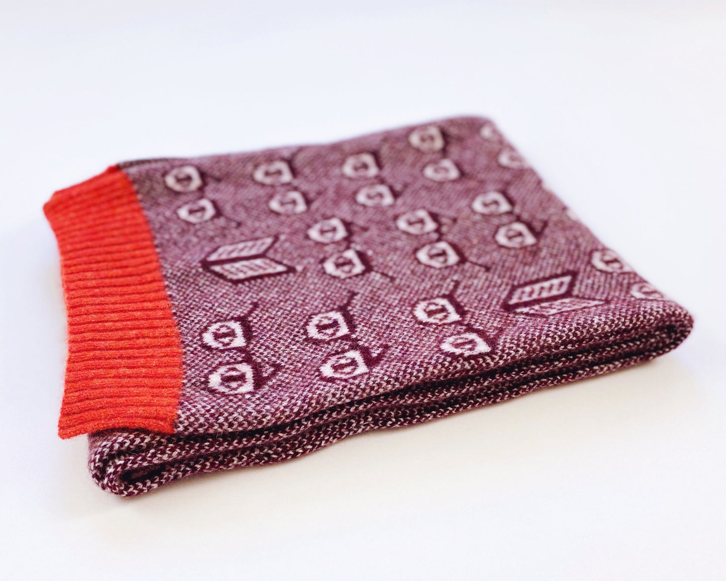 Eyeglasses knit Scarf - Lambswool