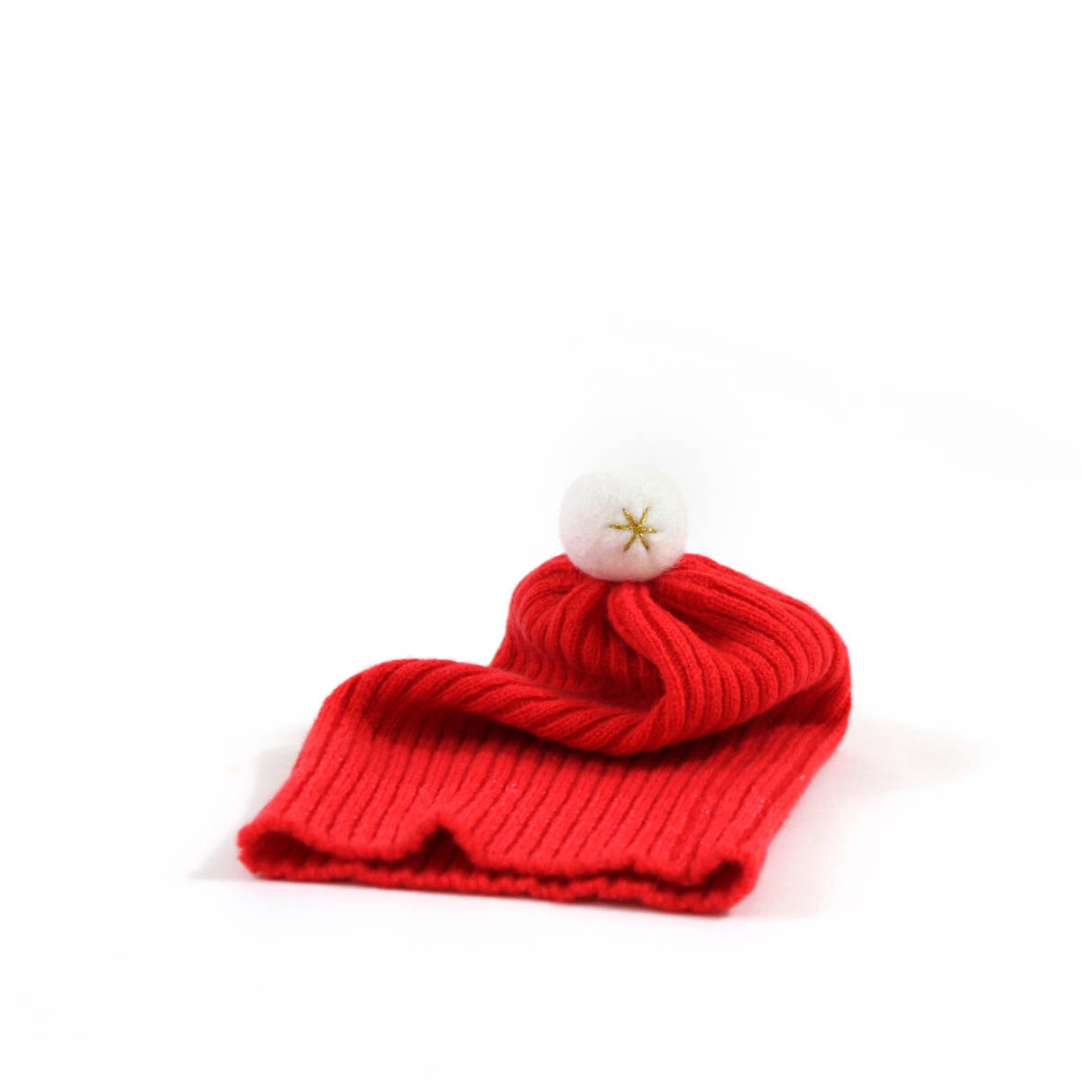 Knit Santa Hat - baby, kids - Lambswool Christmas Hat
