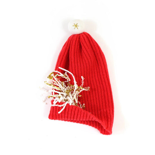 Knit Santa Hat - baby, kids - Lambswool Christmas Hat