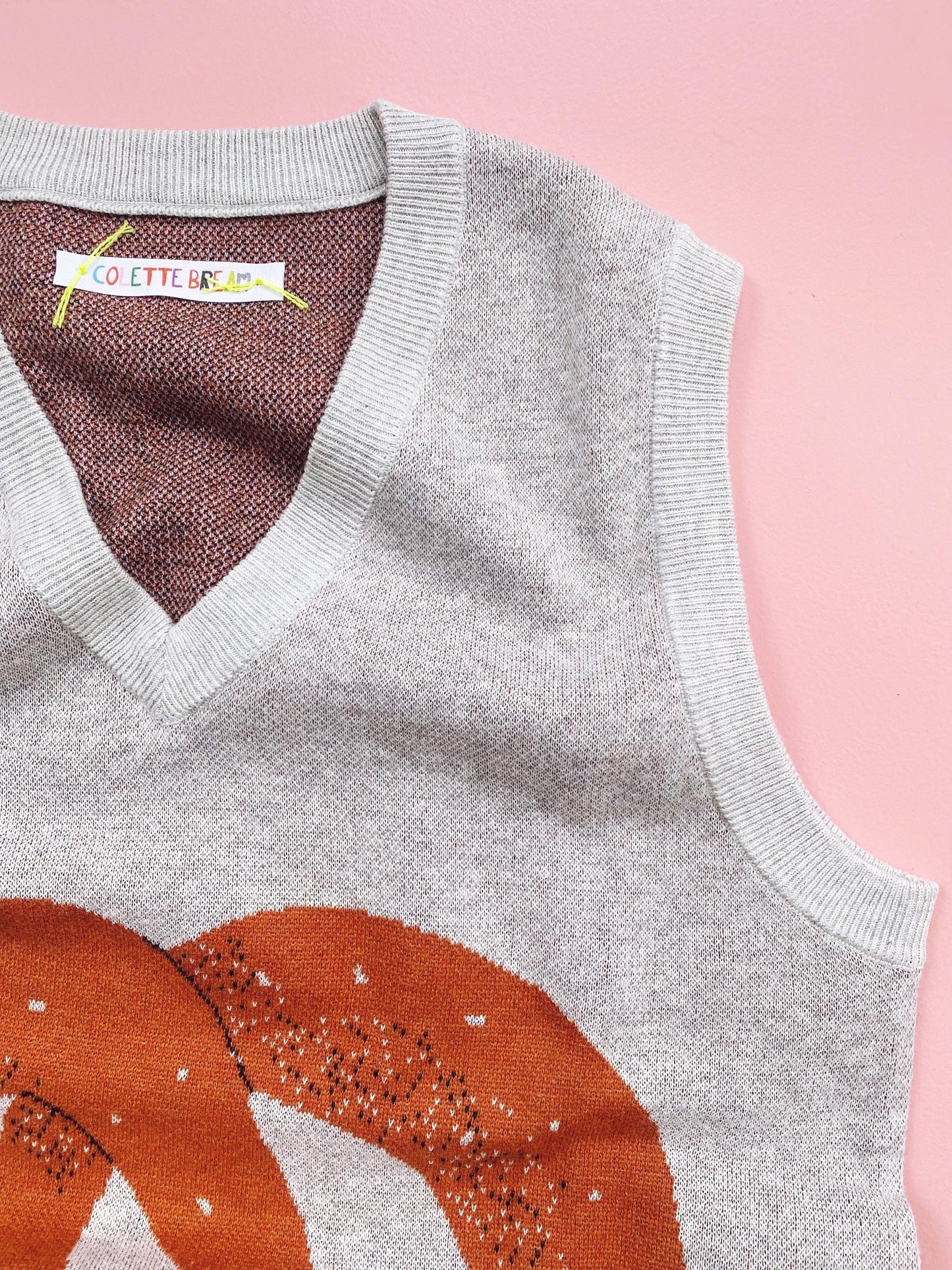 Dachshund knit Sweater Vest