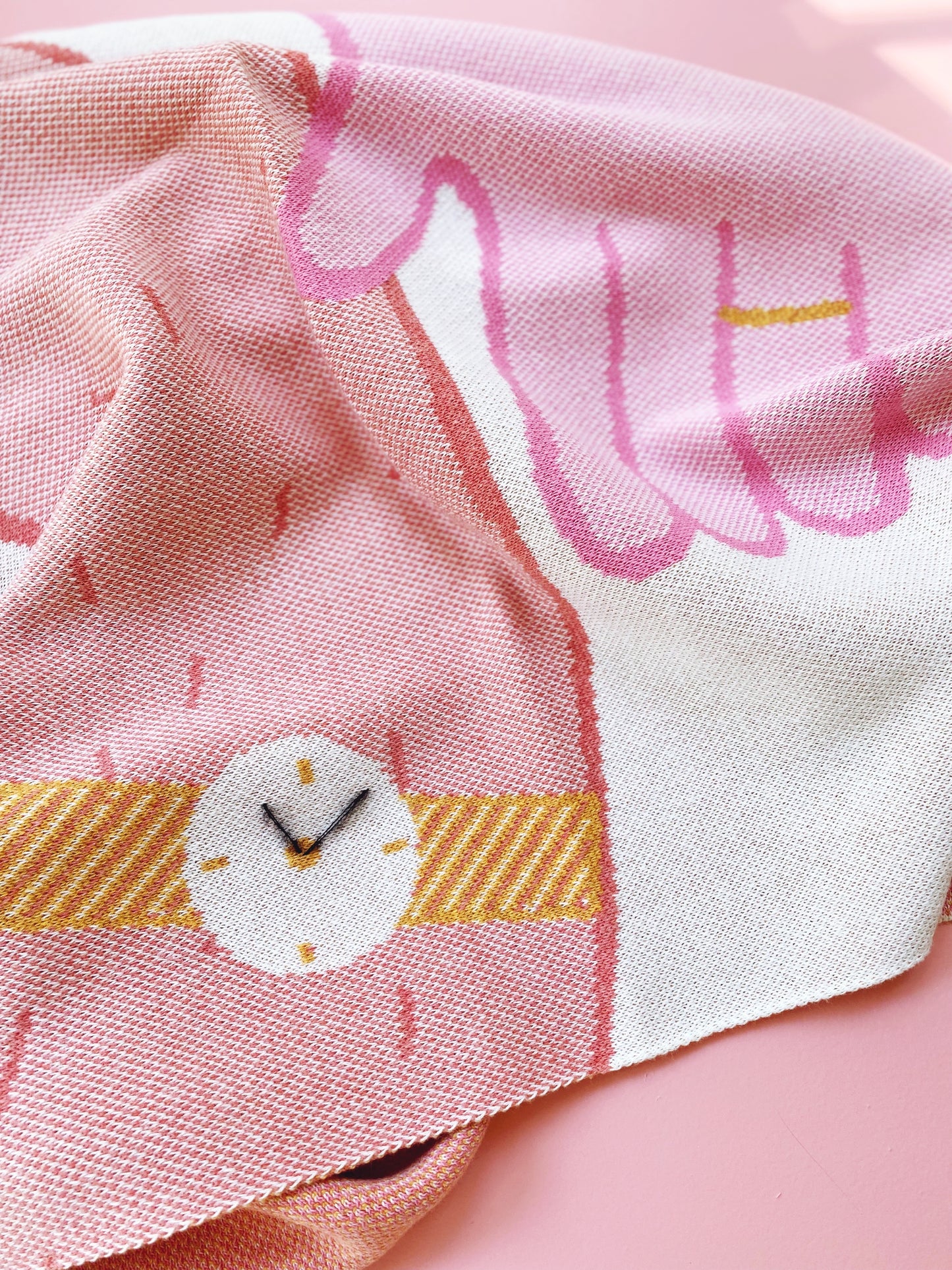 'Cozy Hug' Knit Blanket - Baby, Kids Nursery Throw