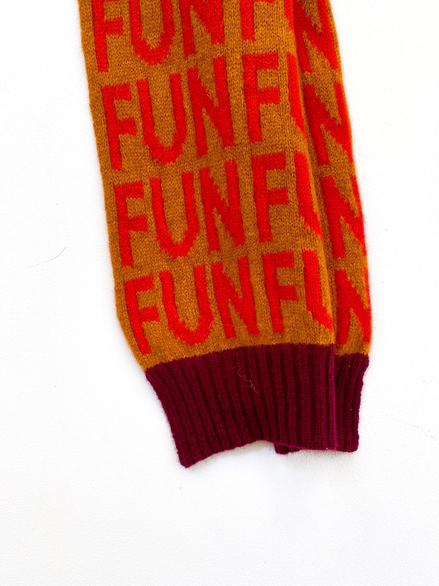 FUN knit Scarf - Lambswool