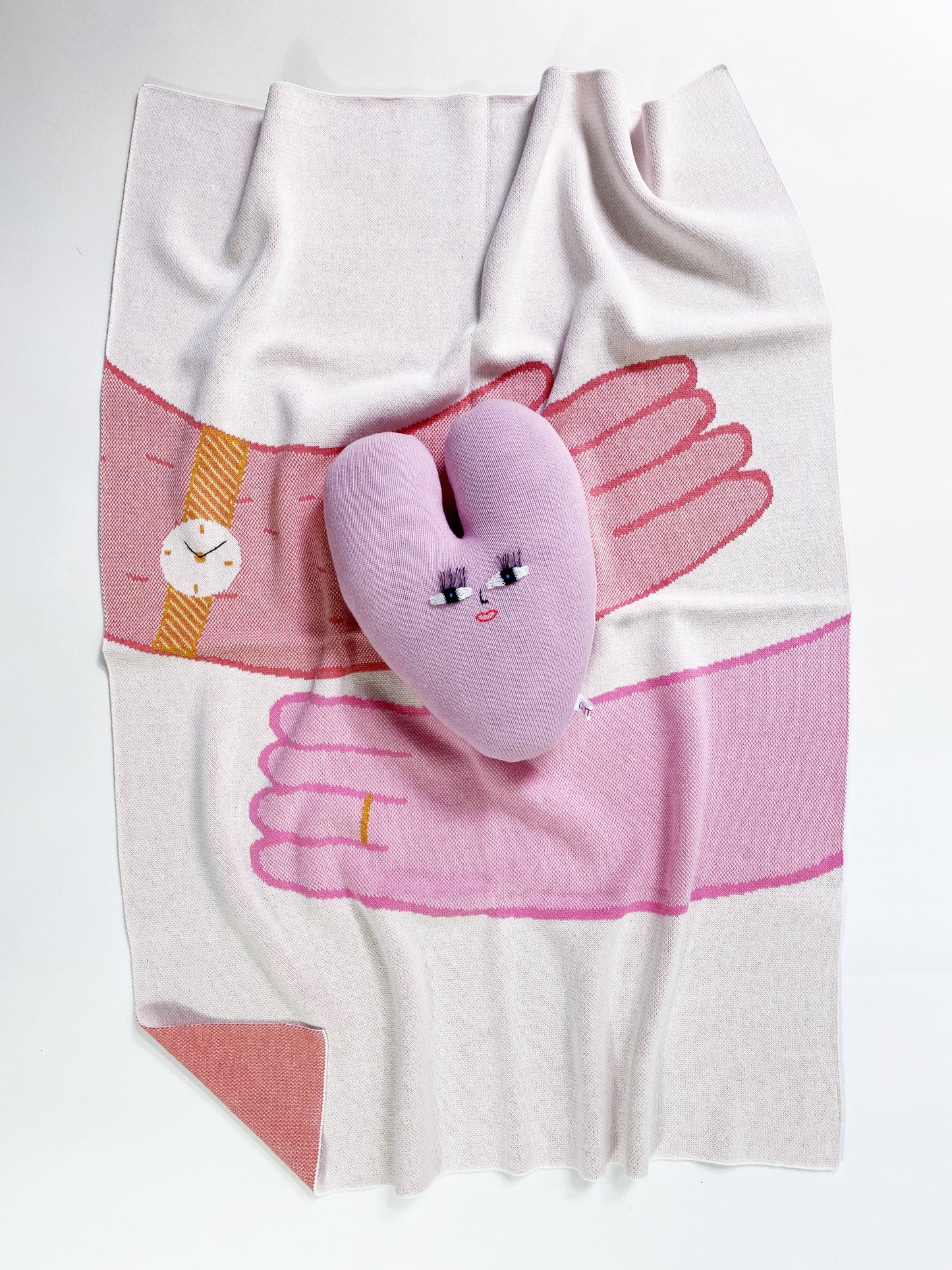 'Cozy Hug' Knit Blanket - Baby, Kids Nursery Throw