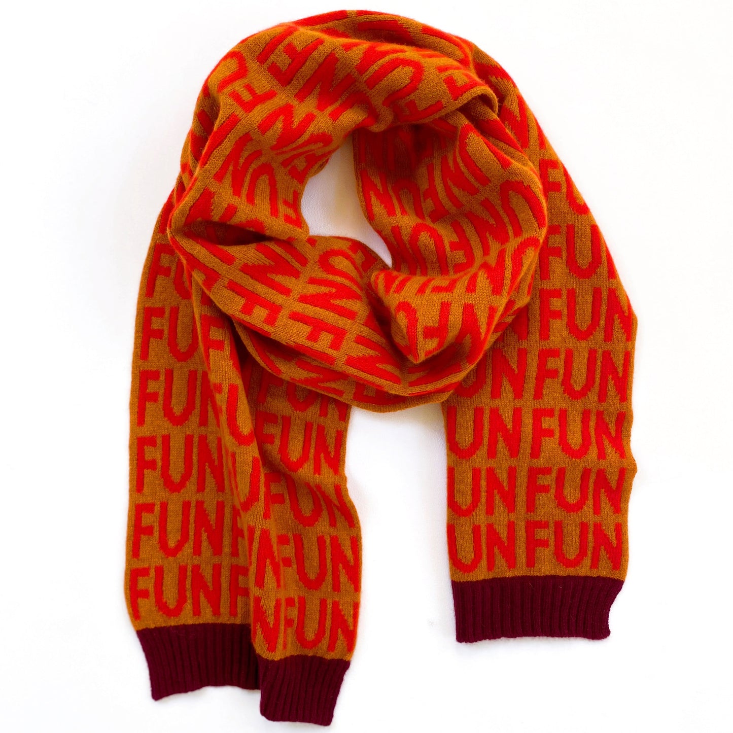 FUN knit Scarf - Lambswool