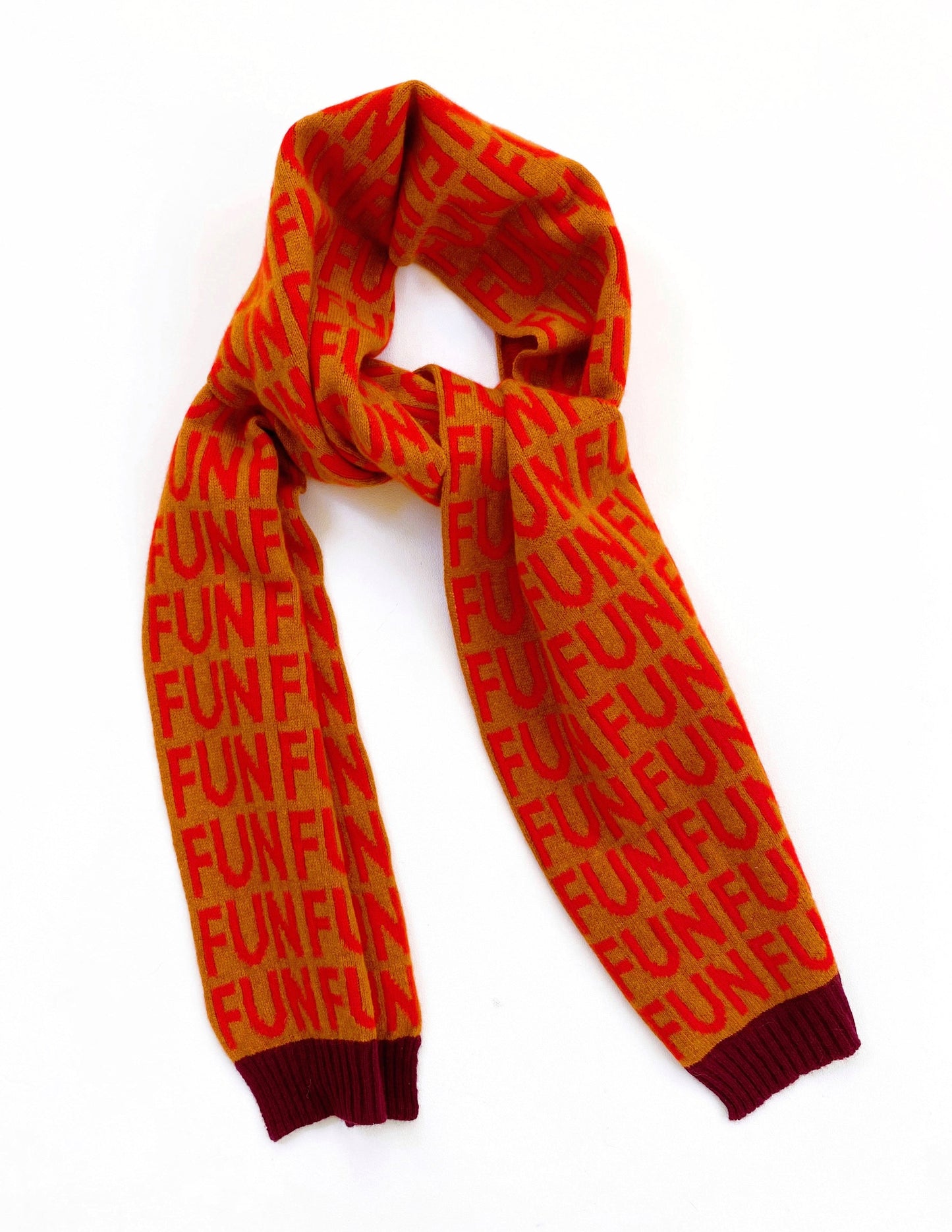 FUN knit Scarf - Lambswool