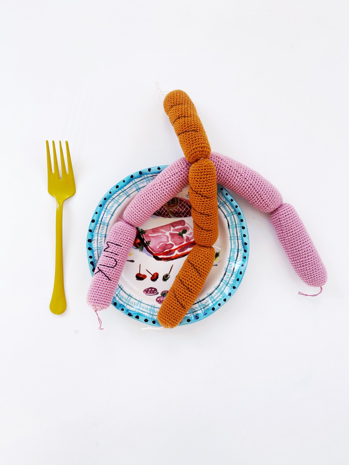 Crochet Dog Toys - Merino wool