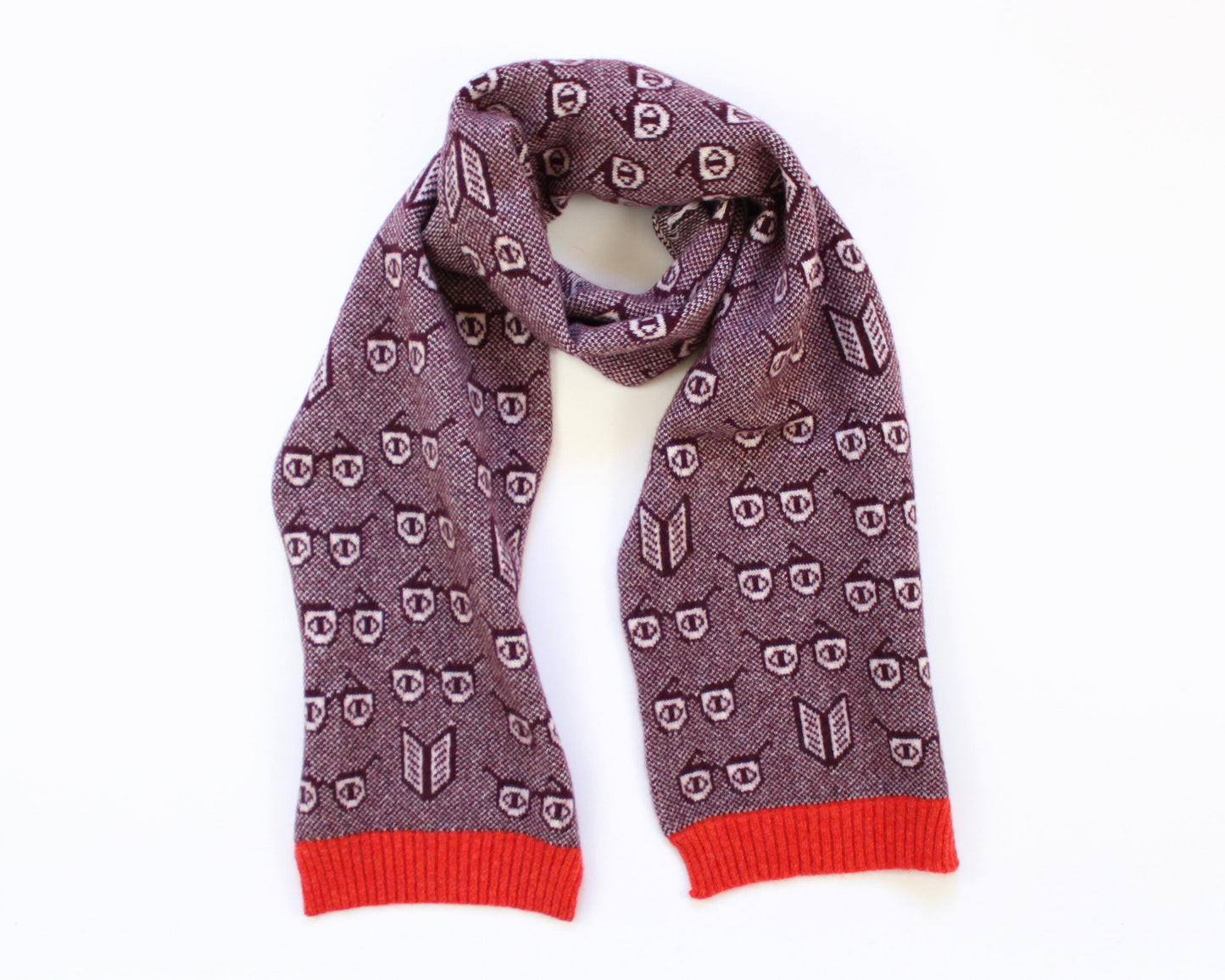 Eyeglasses knit Scarf - Lambswool