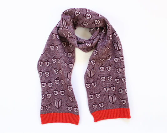 Eyeglasses knit Scarf - Lambswool