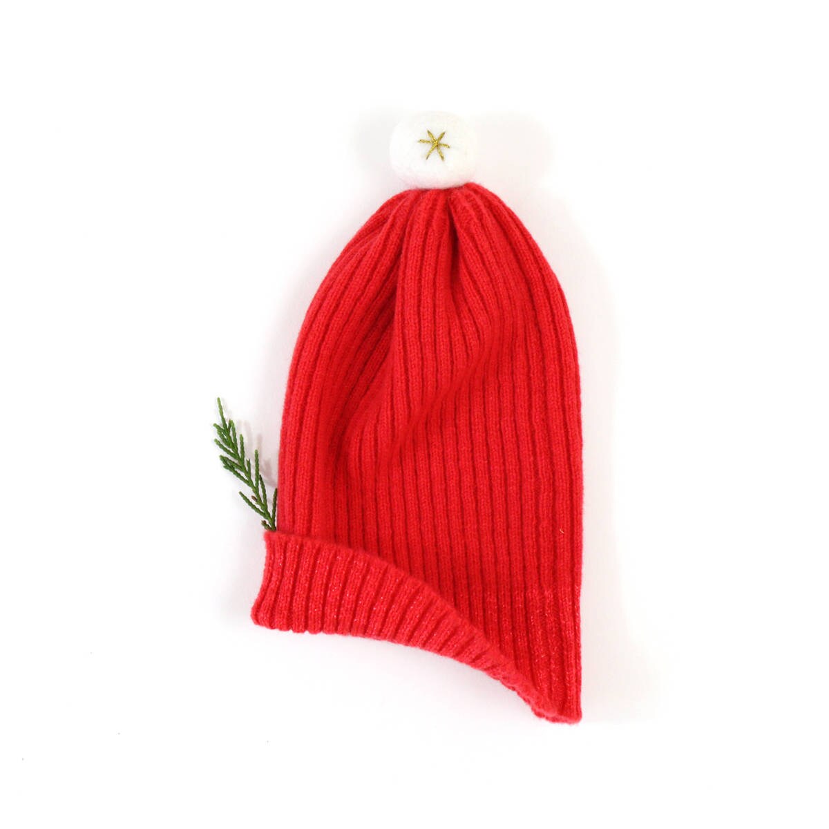 Knit Santa Hat - baby, kids - Lambswool Christmas Hat