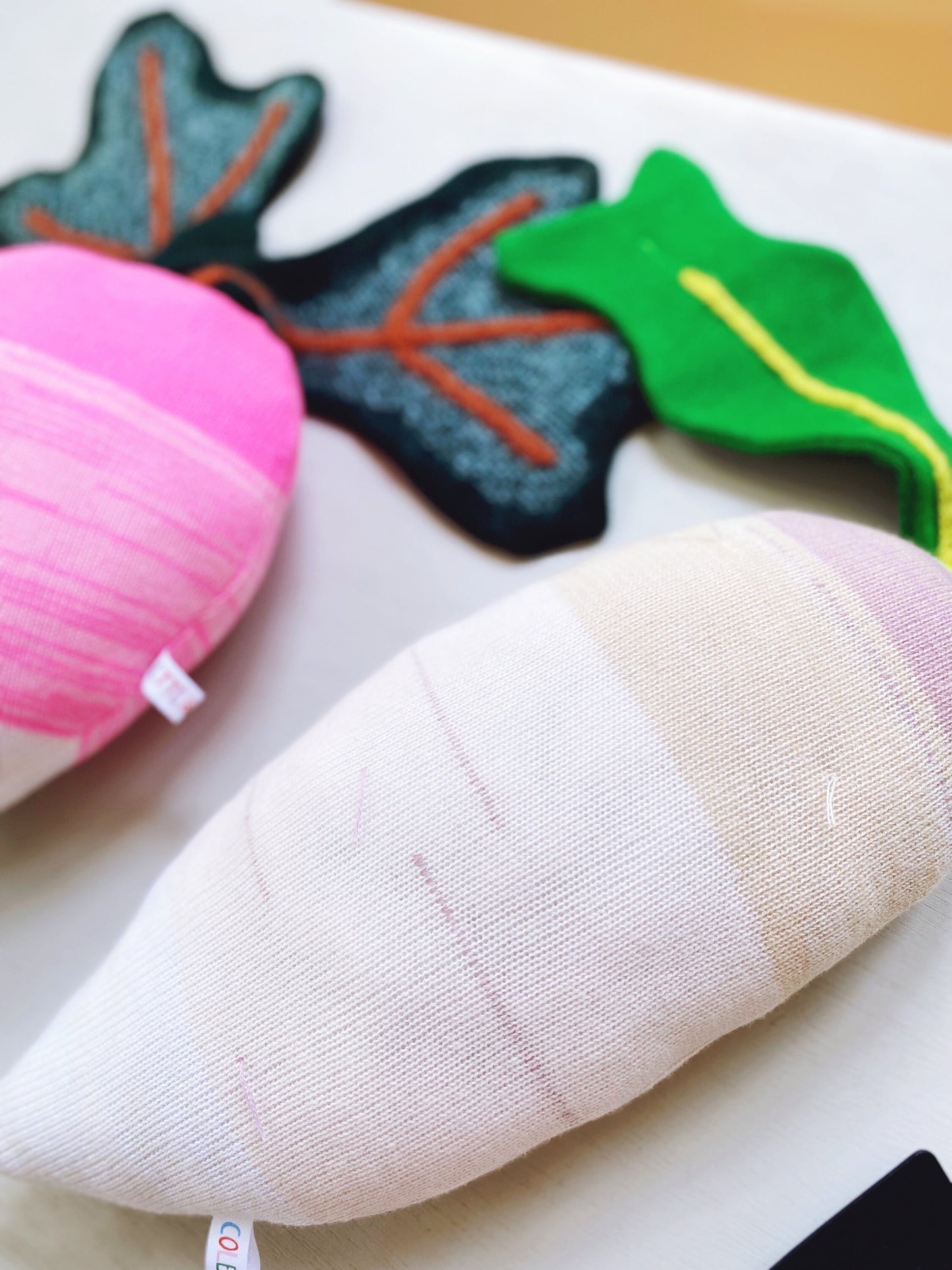 Turnip knit Pillow - Merino wool